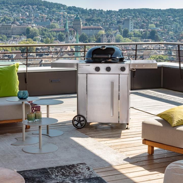 Actual product image Outdoorchef Arosa 570 G Premium Steel (9.50 kW)