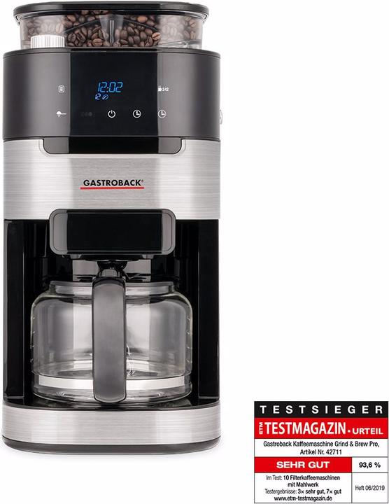Immagine prodotto Gastroback Grind&Brew Pro