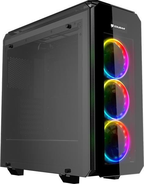 Actual product image Compucase Cougar Puritas RGB - Tower - ATX - without power supply unit (ATX, mATX, Mini-ITX)