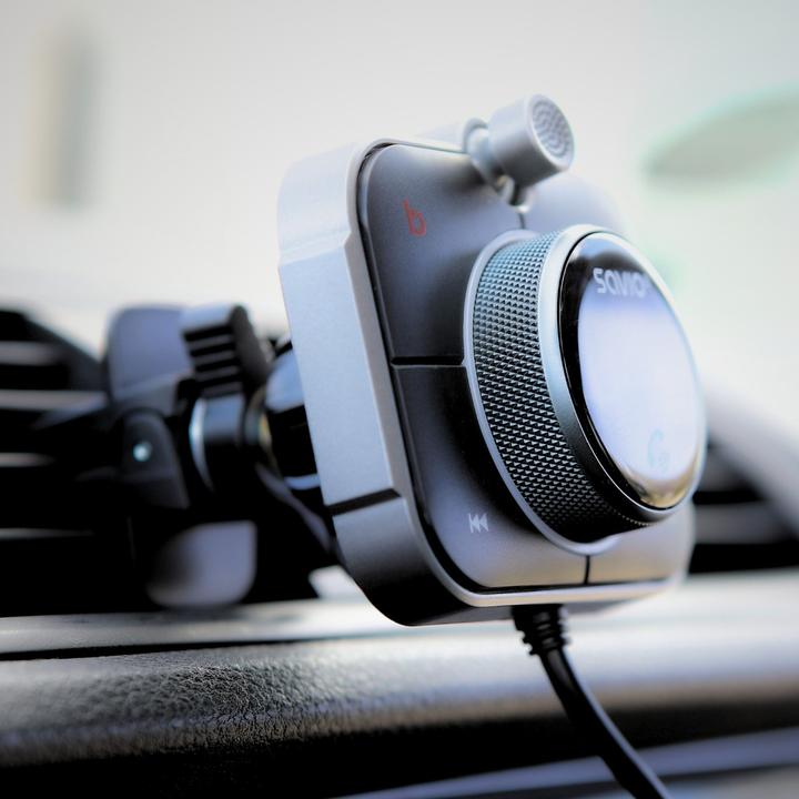 Actual product image Savio FM transmitter