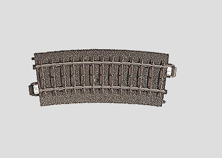 Actual product image Märklin H0 C track (with ballast) 24115 (Track H0)