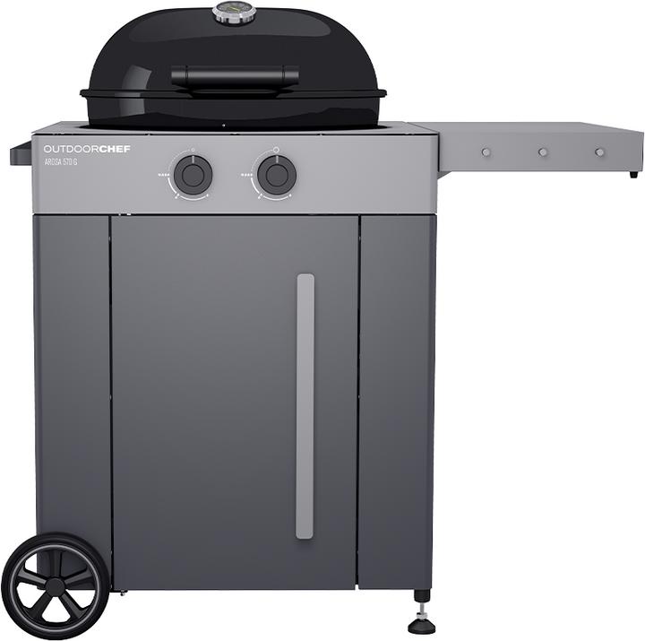 Actual product image Outdoorchef Arosa 570 G Grey Steel (9.50 kW)