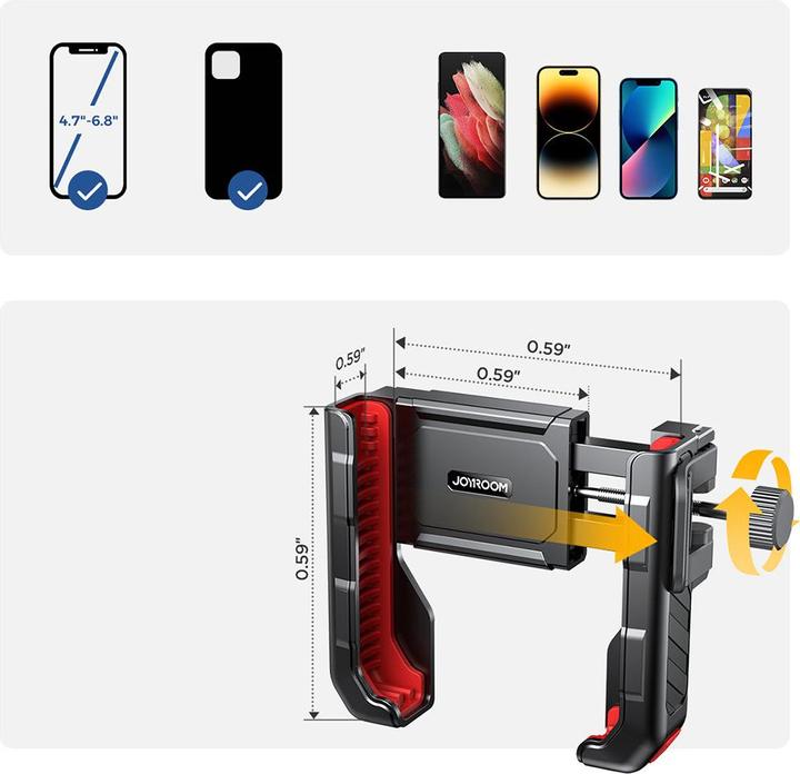 Image du produit Joyroom JR-ZS266 Support de téléphone pour vélo