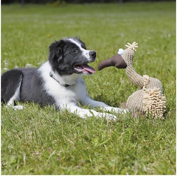 Produktbild Trixie Geier Gustav 24cm mit Quietscher (Plüschspielzeug Hund)