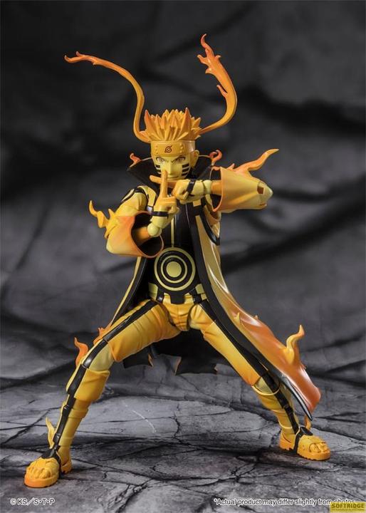 Image du produit Bandai Naruto figurine S.H. Figuarts Naruto Uzumaki (Kurama Link Mode) - Courageous Strength That Binds - 1