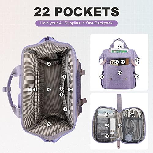 Image du produit Only-Bags.Store Sac à dos pour ordinateur portable, sac à dos scolaire pour adolescent 15,6 pouces avec pochette