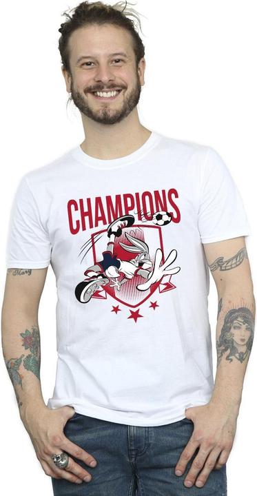 Immagine prodotto Looney Tunes Bugs Bunny Champions Maglietta Uomo (M)