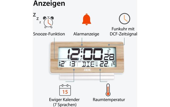 Image du produit ADE Réveil numérique