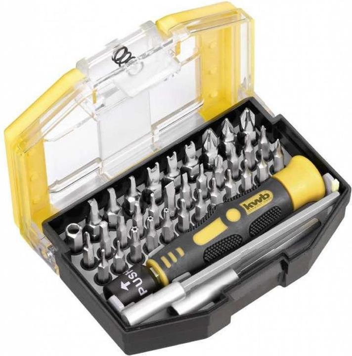 kwb Safety Bits, 37-Piece Bit Box