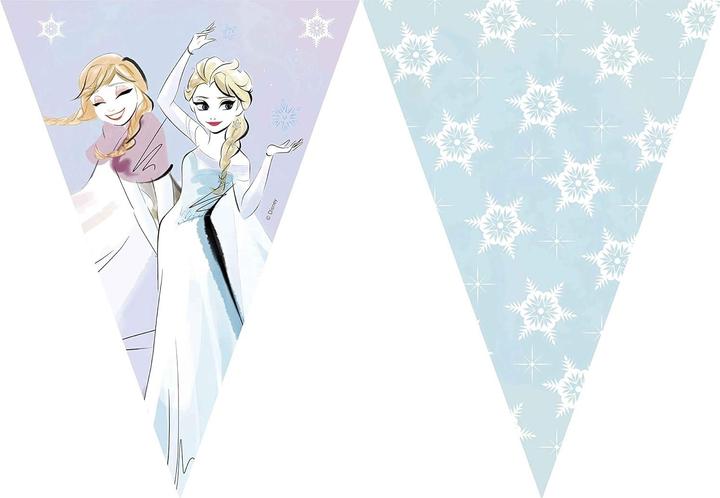 Produktbild Disney Frozen Glitzer Fahnen 9erPack