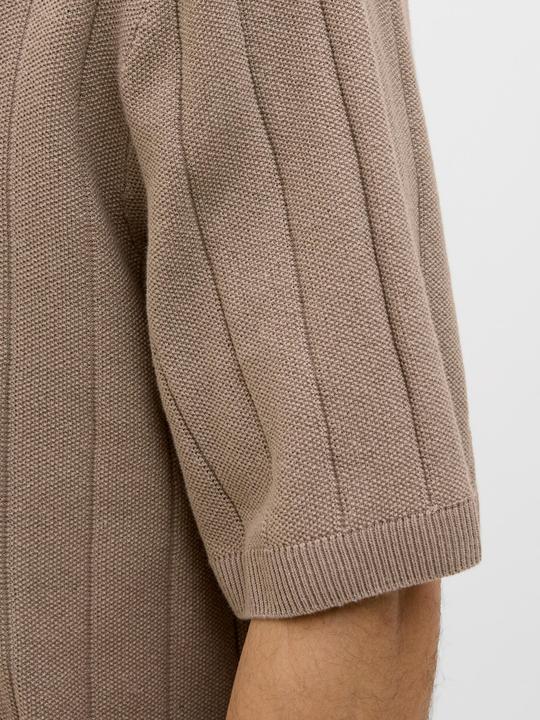Actual product image Jack & Jones Jorvarenna Knit Ss Split Neck (L)