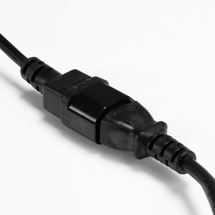 Produktbild Lindy IEC-Netzkabel C14 an IEC C13 (1 m)