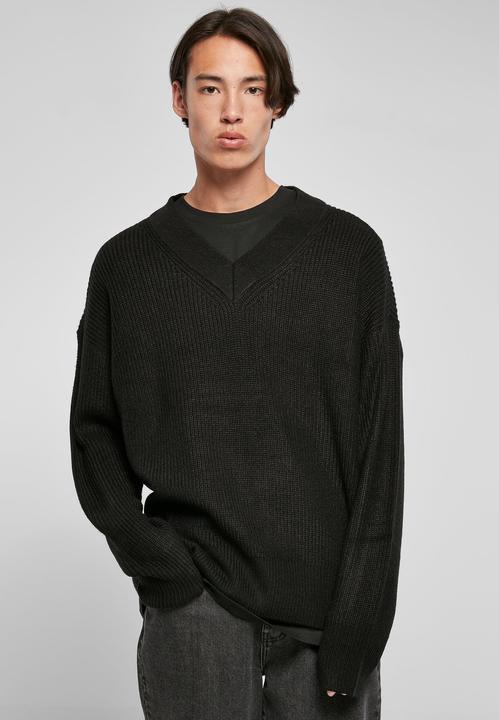 Actual product image Urban Classics V-Neck Sweater - 19953 (4XL)