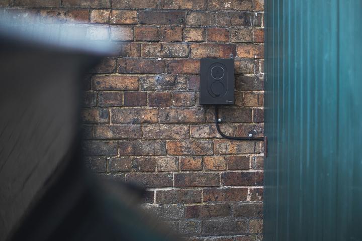 Productafbeelding Zaptec GO Wallbox, 22KW, Stopcontact, 4G, Asfaltzwart (Type 2, 22 kW, 32 A)