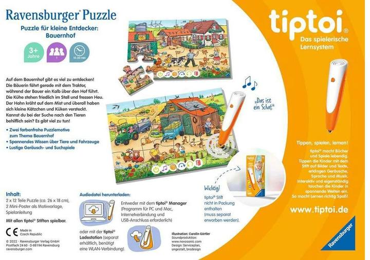 Actual product image tiptoi PfkE Farm '22 2x12p (German)