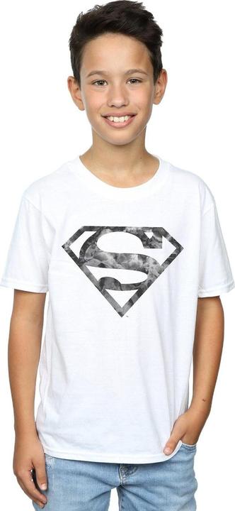 Actual product image Boys Superman Marble Logo T-Shirt (140, 146)