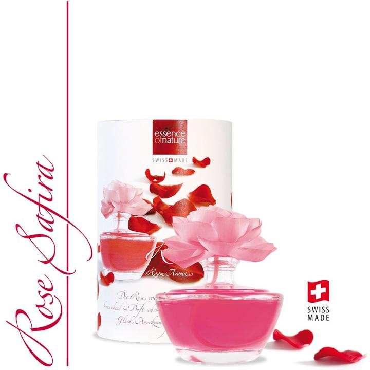 Produktbild Essence of Nature Rose Safira spezial Raumduft mit handgemachter SesbaniaDuftblume
