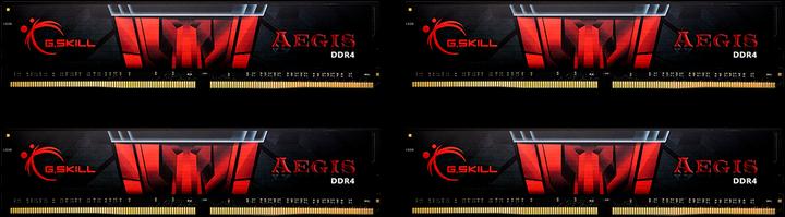 Actual product image G.Skill Aegis (4 x 16GB, 2400 MHz, DDR4-RAM, DIMM)