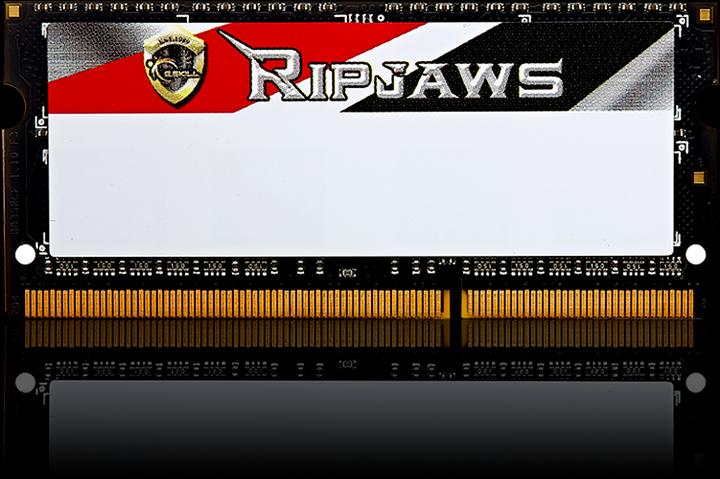 Actual product image G.Skill Ripjaws F3 (1 x 8GB, 1600 MHz, DDR3-RAM, SO-DIMM)