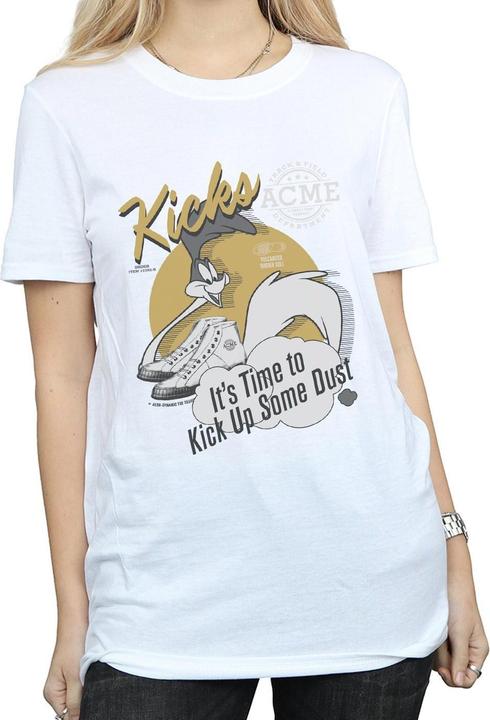 Immagine prodotto Looney Tunes Road Runner Kicks Maglietta Ampia Donna (XXL)