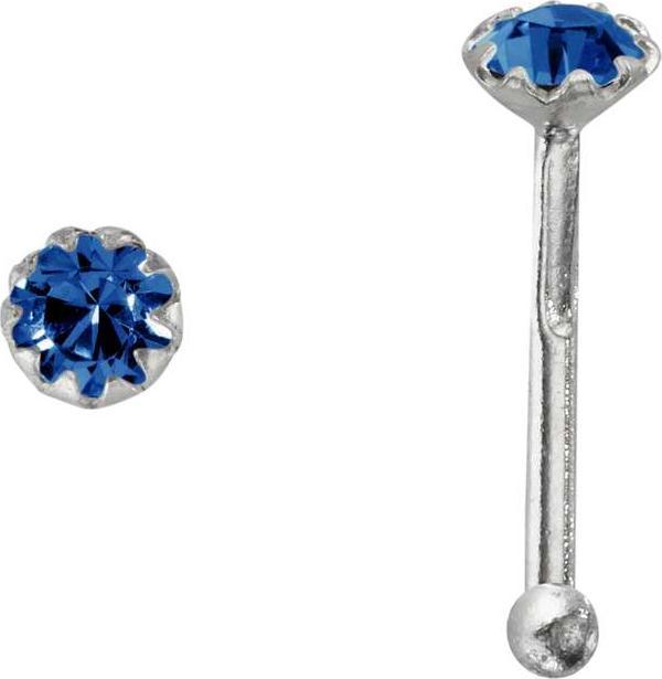 Actual product image Bijouteria Nose piercing (Silver 925, Crystal)