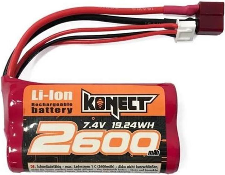 Konect Li-ion battery (7.40 V, 2600 mAh)