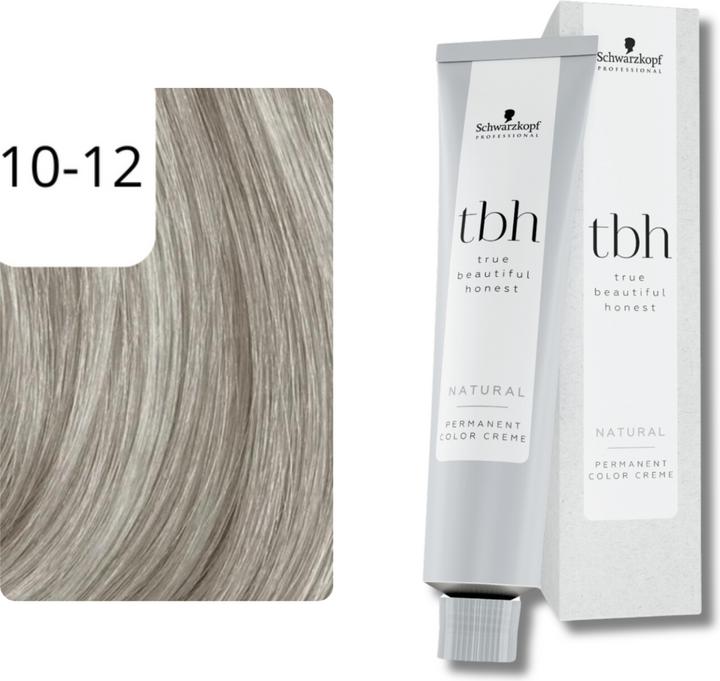 Produktbild Schwarzkopf Professional Schwarzkopf True Beautiful Honest - Tbh 10-12 C Ultrablond Cendré Asch 60 ml (10-12 Ultrablond Cendré Asch)