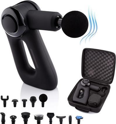 Actual product image Medivon Gun TYTAN PRO Wireless Hand Massage Gun with Heated and Cooling Massage Head 5 Working Modes
