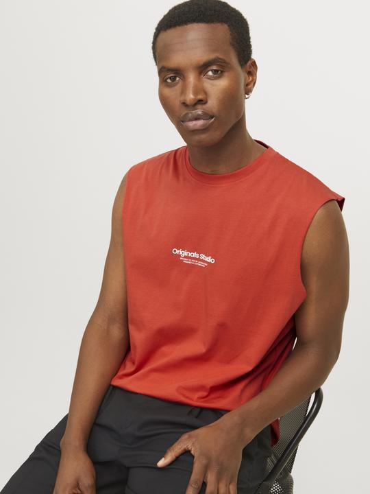 Actual product image Jack & Jones Jorvesterbro Sleeveless Tee Sn (M)