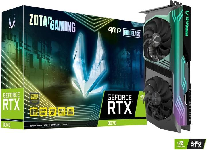Image du produit Zotac GeForce RTX 3070 AMP Holo (8 Go)