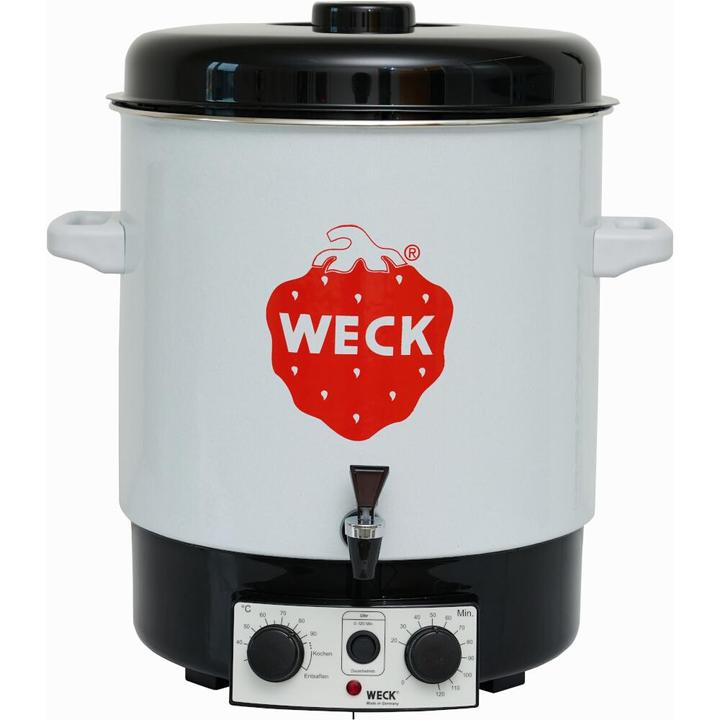 Produktbild Weck Einkochautomat EM mit Uhr mit Ablaufhahn (29 l)