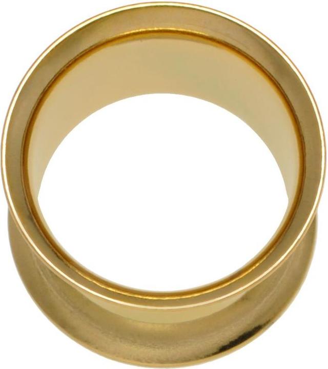 Bijouteria Tunnel (Edelstahl, Gold Beschichtung)