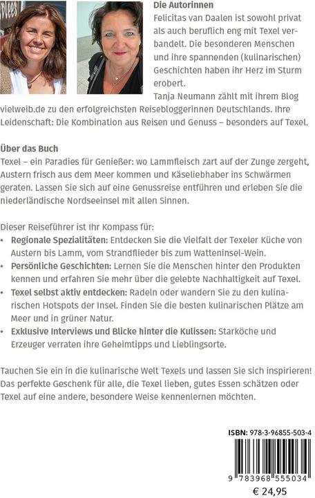 Produktbild Texel - ReiseGenuss (Deutsch, Tanja, Daalen, Felicitasvan/Neumann, 2024)