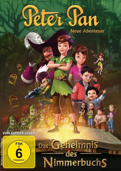 Produktbild Plaion Peter Pan - Neue Abenteuer - Das Geheimnis des Nimmerbuchs (DVD) (DVD, 2020, Deutsch, Englisch)