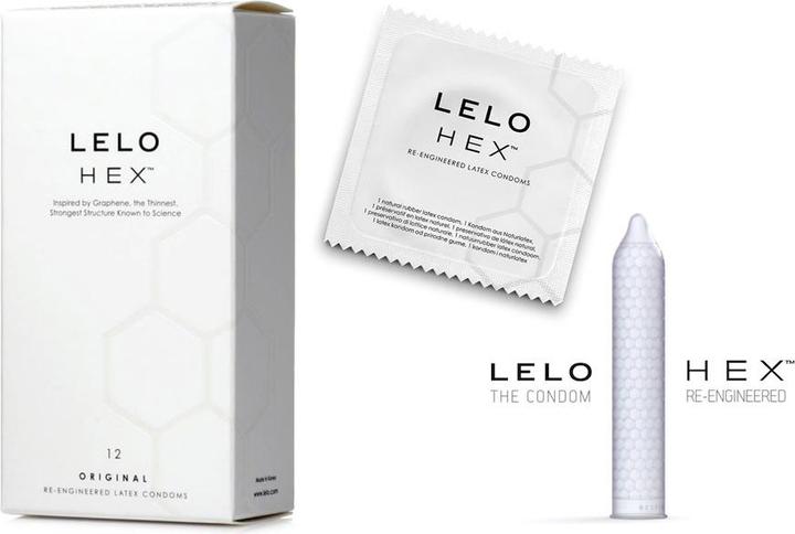 Productafbeelding LELO HEX Condoms Original (12 Pcs.)