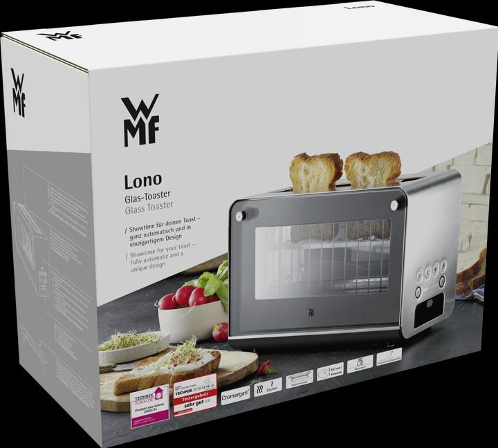 Image du produit WMF Lono grille-pain verre avec support brioches