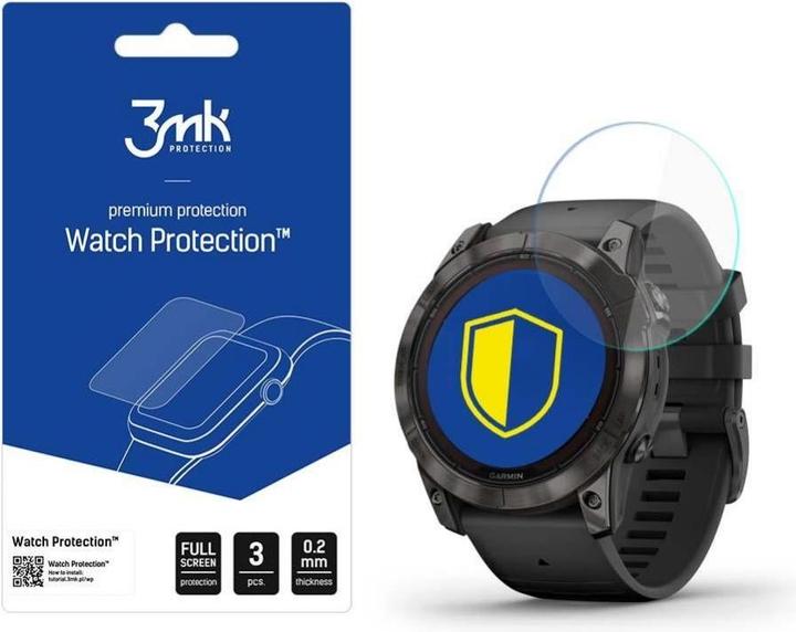3MK FlexibleGlass Watch Garmin Fenix 7X Pro Solar Szkło Hybrydowe