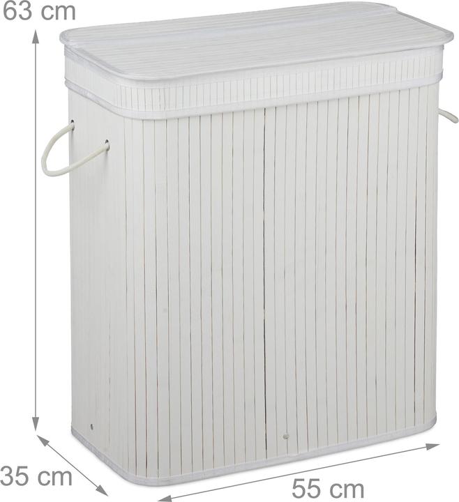 Actual product image Relaxdays Laundry sorter (90 l)