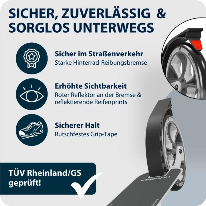 Actual product image Hudora Big Wheel 205 Advanced