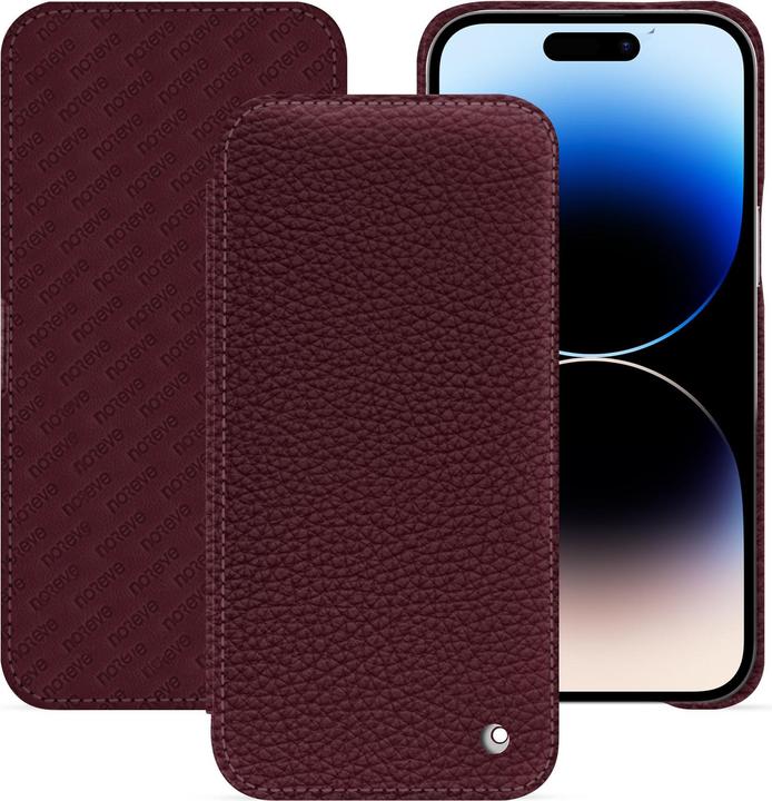 Actual product image Noreve Horizontal leather flap shell (Apple iPhone 15 Pro Max)