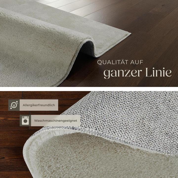 Actual product image tectake Short pile carpet Soft Zone (80 x 150 cm)
