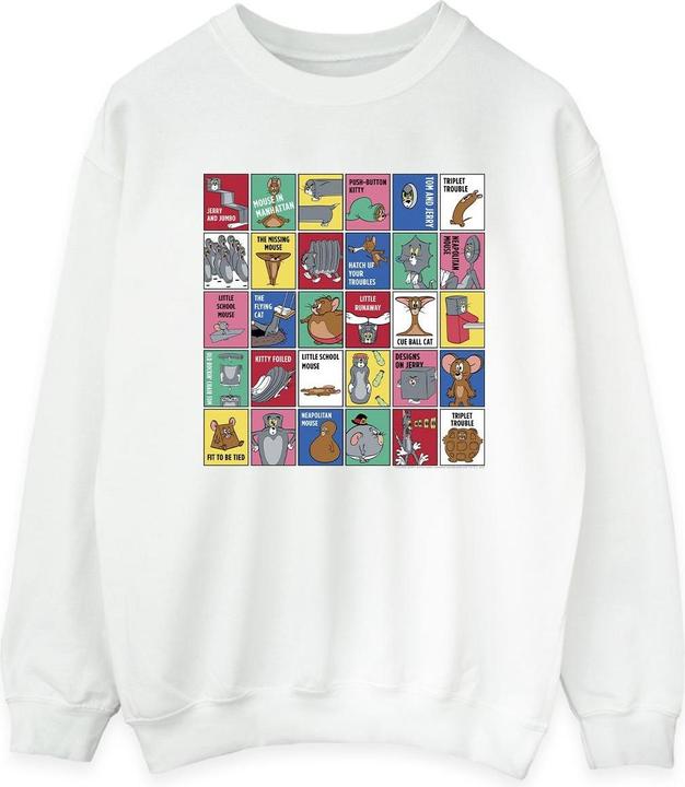 Image du produit Tom & Jerry - Sweat GRID SQUARES - Femme (M)