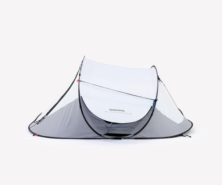 Image du produit Quechua Tente de camping pliante - 2 Seconds Fresh & Black pour 3 personnes (Tente instantanée, 4.90 kg, 3 personnes)