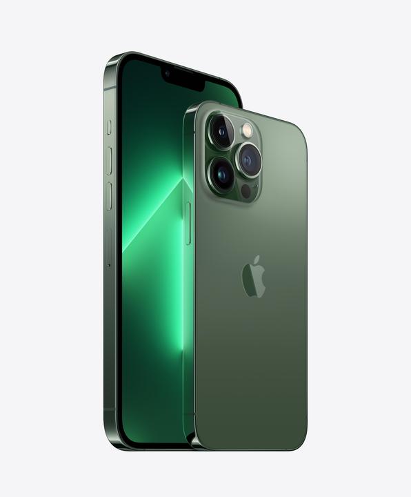 Actual product image Apple iPhone 13 Pro Max (512 GB, Alpine green, 6.70", SIM + eSIM, 12 Mpx, 5G)