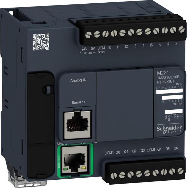 Schneider Electric CONTROLLER M221-16IO RELAY ETHERNET