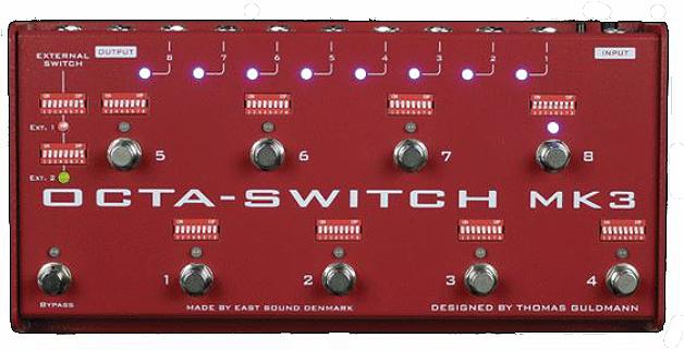 Actual product image Carl Martin Octa-Switch MK3 (Electric guitar)
