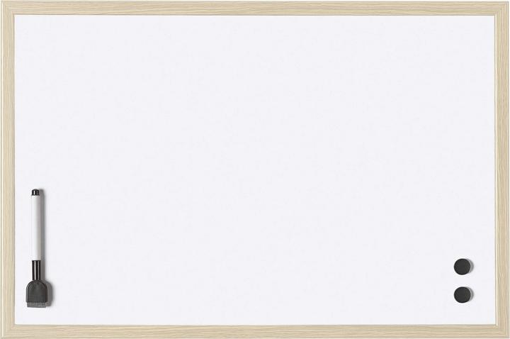 Magnetoplan Whiteboard mit Mdf Rahmen (60 x 40 cm)