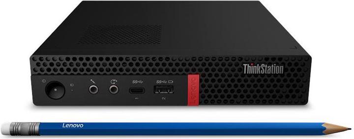 Actual product image Lenovo ThinkStation P330 Tiny (Intel Core i9-9900T, 16 GB, 512 GB, Quadro P1000)