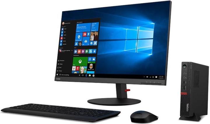 Actual product image Lenovo ThinkStation P330 Tiny (Intel Core i9-9900T, 16 GB, 512 GB, Quadro P1000)