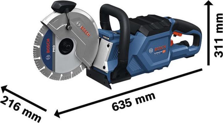 Produktbild Bosch Hausgeräte Bosch 18V Trennsäge GCS 18V-230 (solo, C) (230 mm)